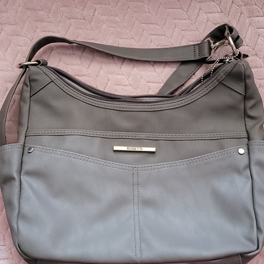Grey purse